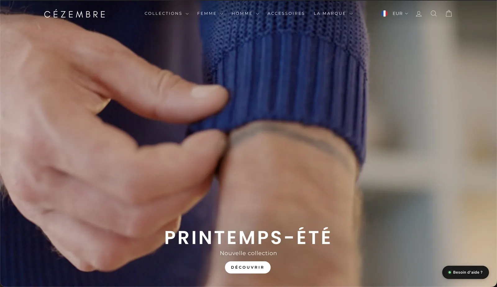 Cézembre Store — vêtements laine cachemire